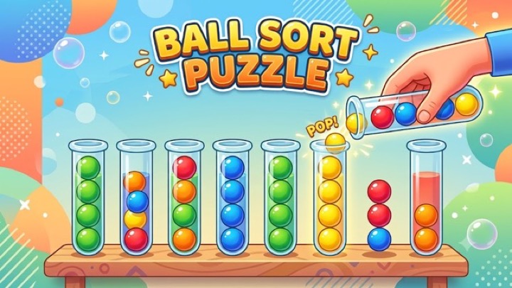 Ball Sort Puzzle gameplay screenshot