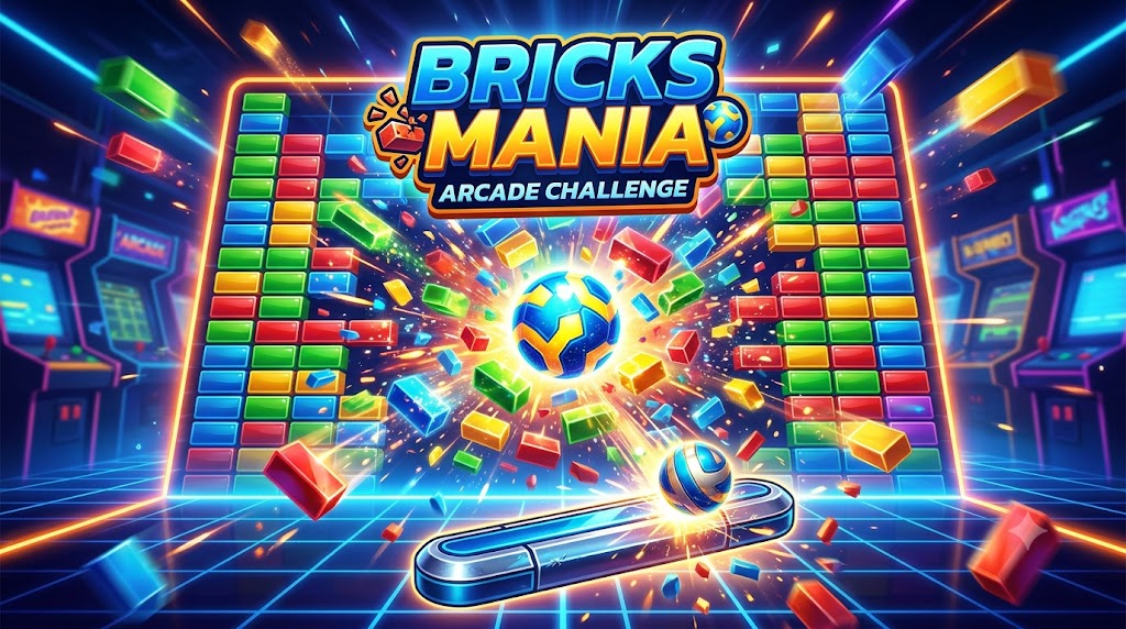 Bricks Mania gameplay screenshot