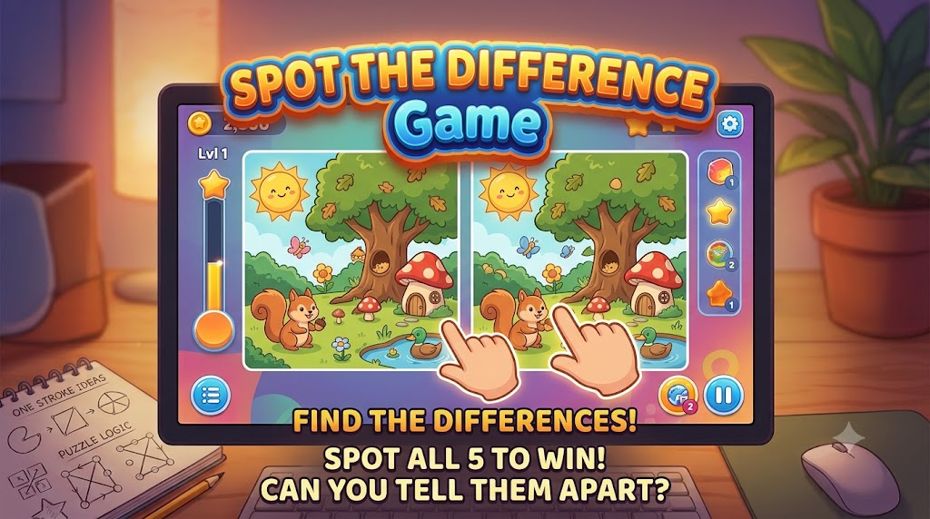 Spot The Difference gameplay screenshot