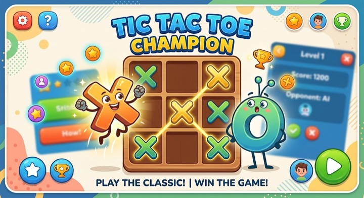 Tic Tac Toe gameplay screenshot