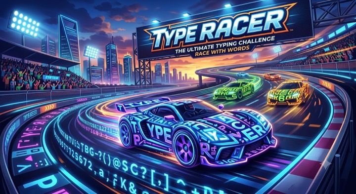 Type Racer gameplay screenshot